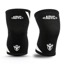 Knee Sleeves (1 Pair), 7mm Neoprene Compression Knee Braces with Heavy Duty Support for Cross Training, Weightlifting, Powerlifting, Squats and Basketball, for Men & Women