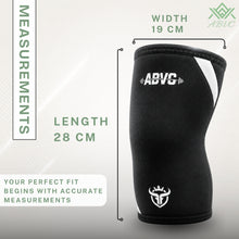 Knee Sleeves (1 Pair), 7mm Neoprene Compression Knee Braces with Heavy Duty Support for Cross Training, Weightlifting, Powerlifting, Squats and Basketball, for Men & Women