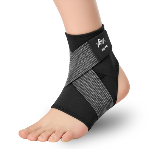 Ankle Support Brace for Men & Women, Adjustable Ankle Brace Wrap Strap with Compression Support for Sports, Exercise and Ankle Stability